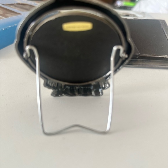 Dog Frames Set of 3 Metal Silver WOOF A House is not a Home Without A Dog - Picture 6 of 8